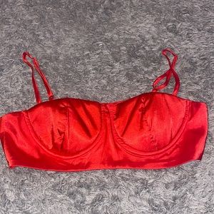 Danielle Guizio Bustier Top